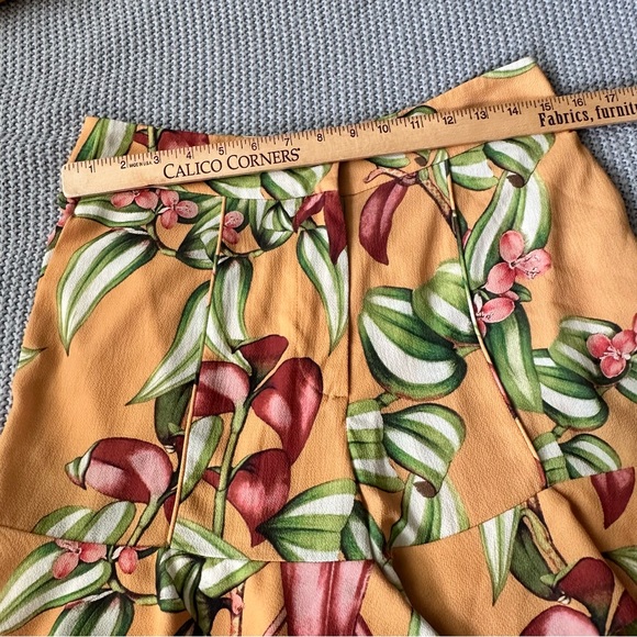 PatBO Zebrina Print Ruffle Hem Shorts Size 6 - Picture 8 of 13